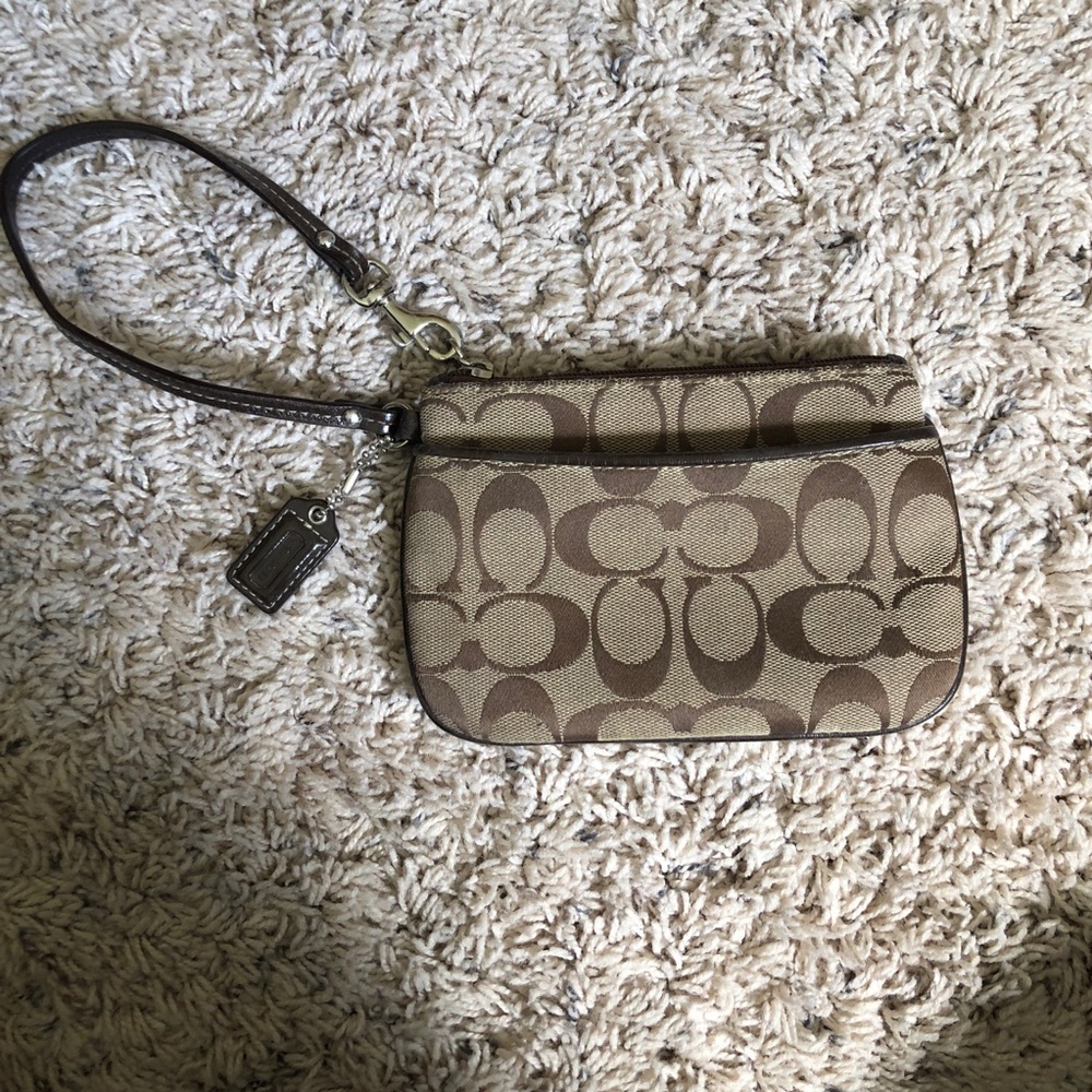 Coach wristlet